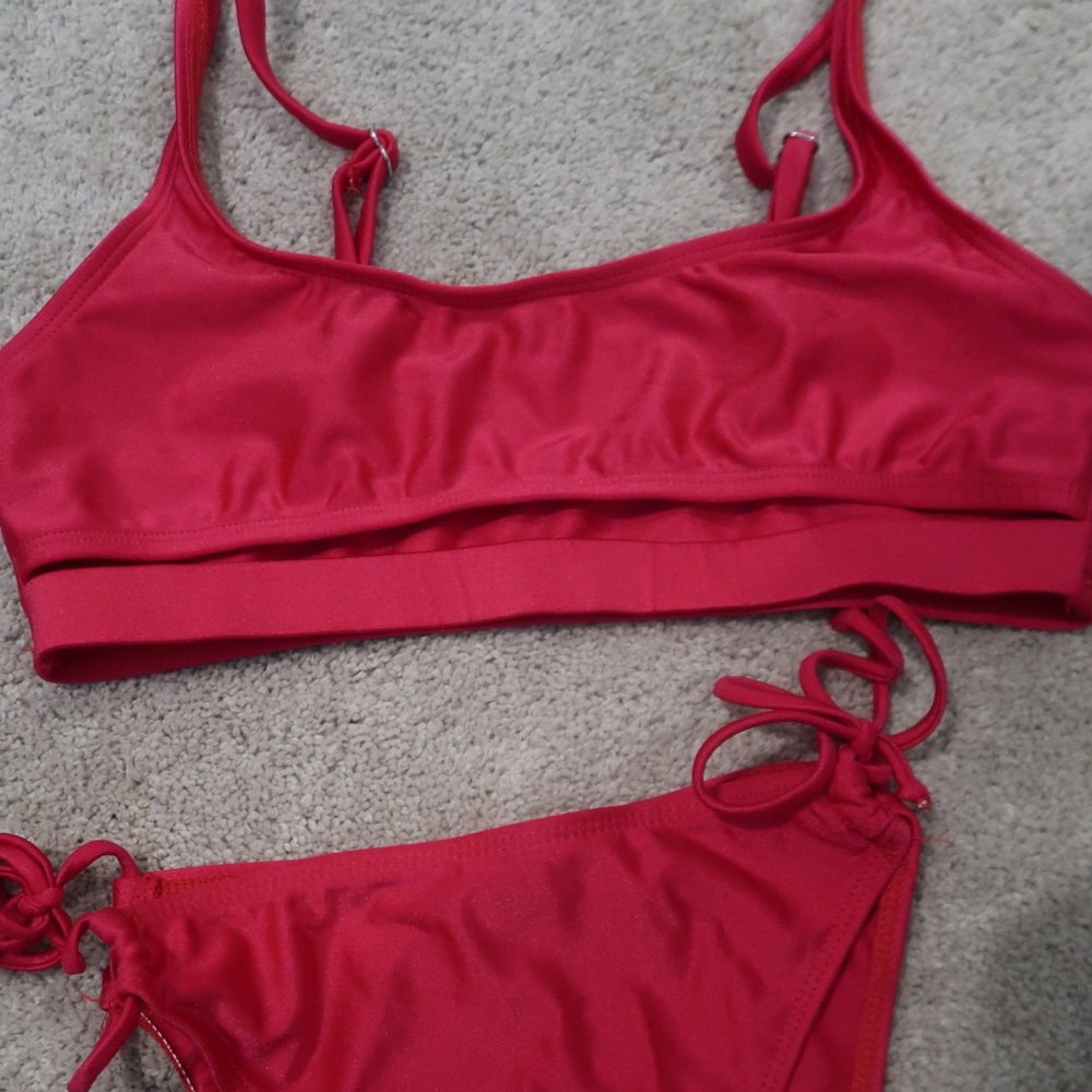 Dolls Kill bikini top and bottom